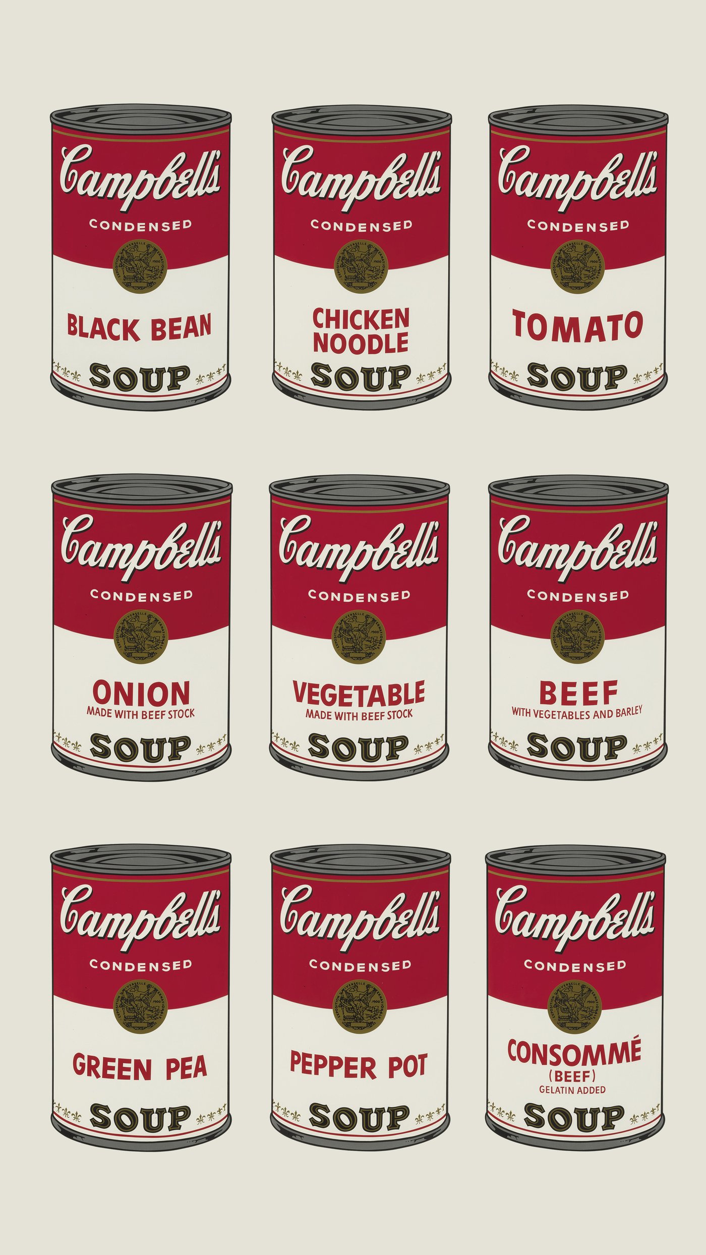 Andy Warhol   Campbell's Soup I   portrait   reframed by Unknown Artist