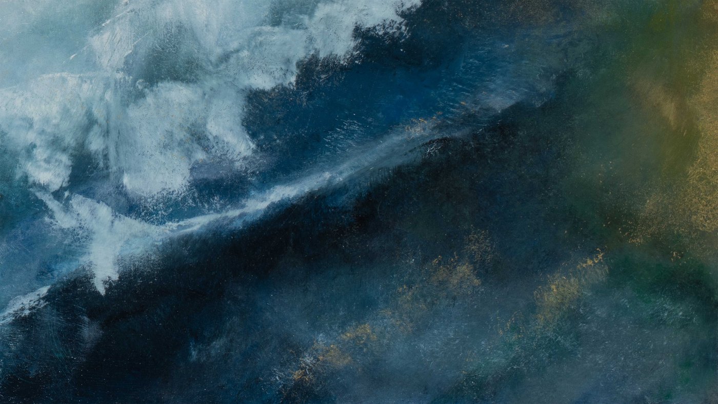 Catherine de Potter   Ecume 03   reframed by Unknown Artist