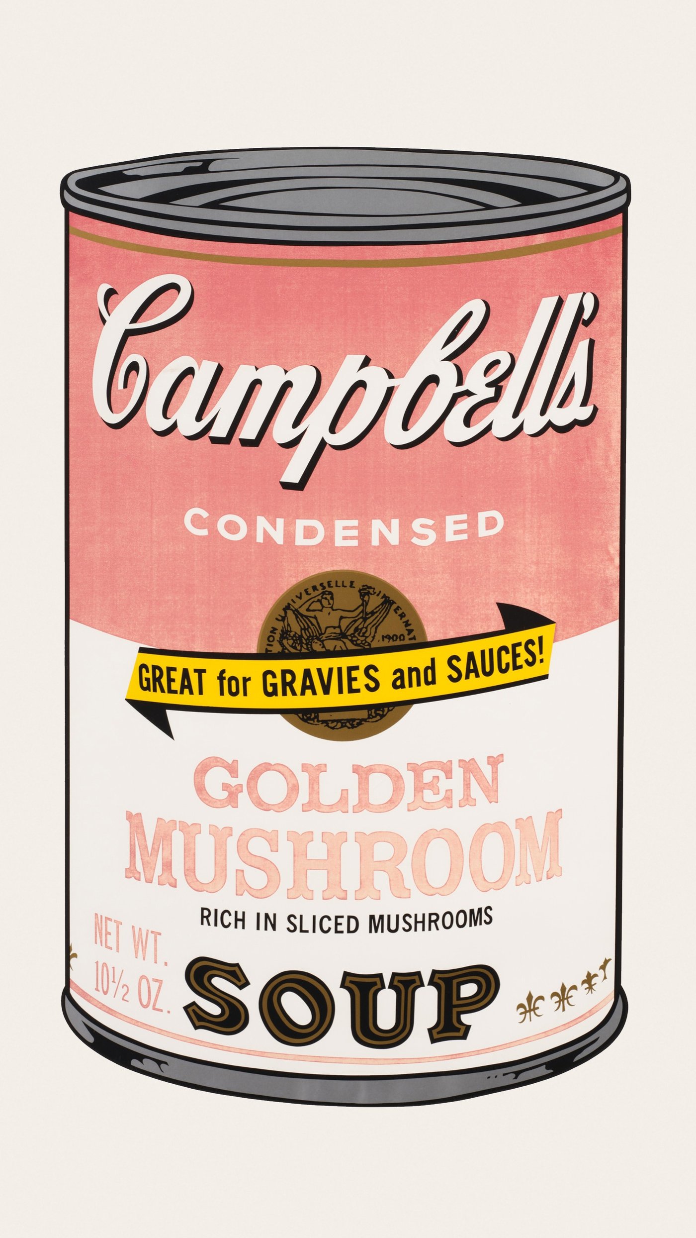Andy Warhol   Golden Mushroom, from Campbell's Soup II   reframed by Unknown Artist