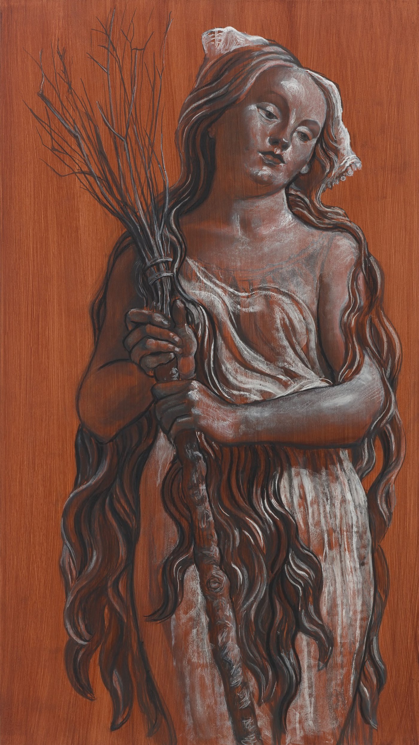 Rachel Feinstein   Cinderella   portrait   reframed by Unknown Artist