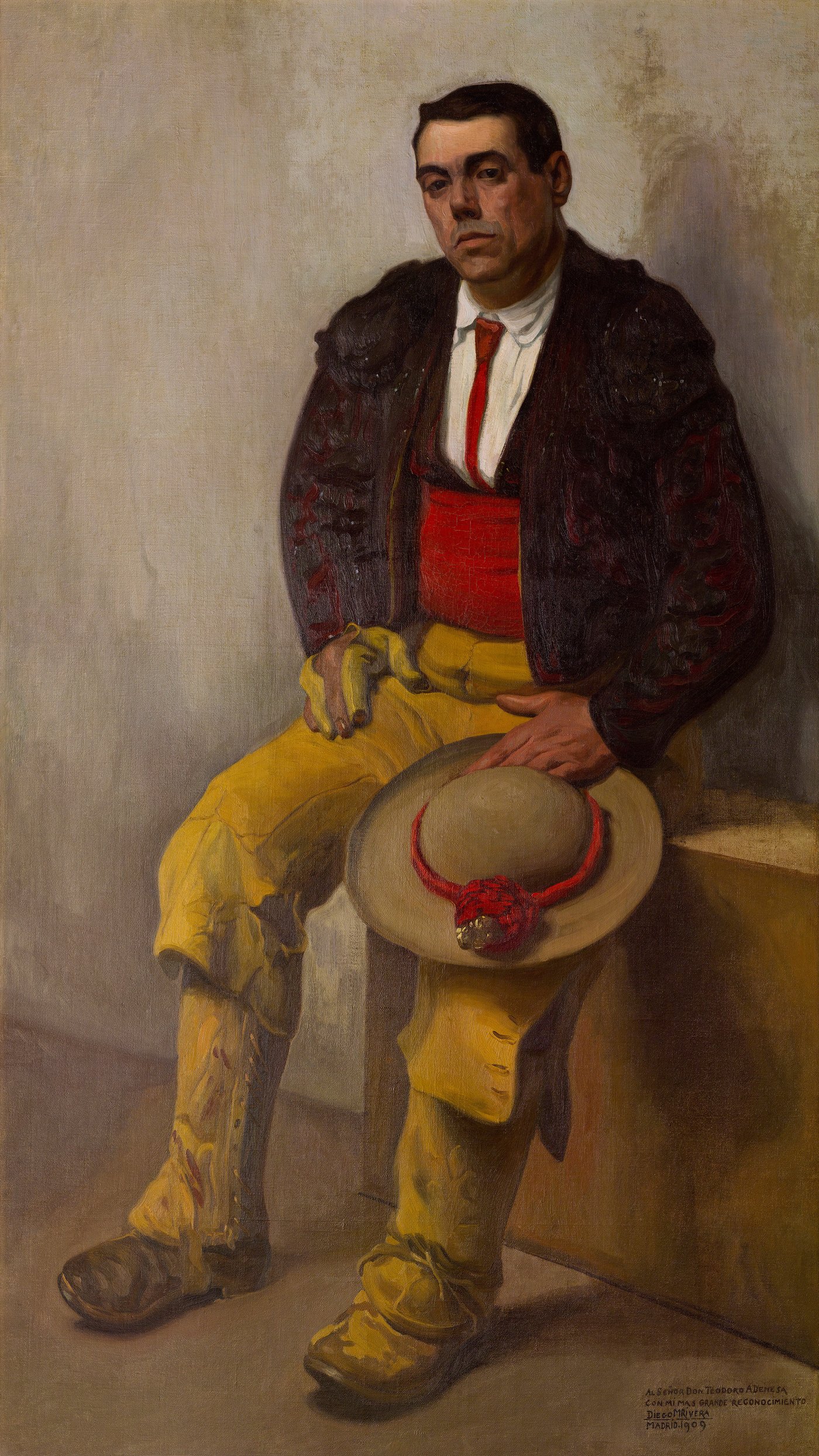 Diego Rivera   El Picador   reframed by Unknown Artist
