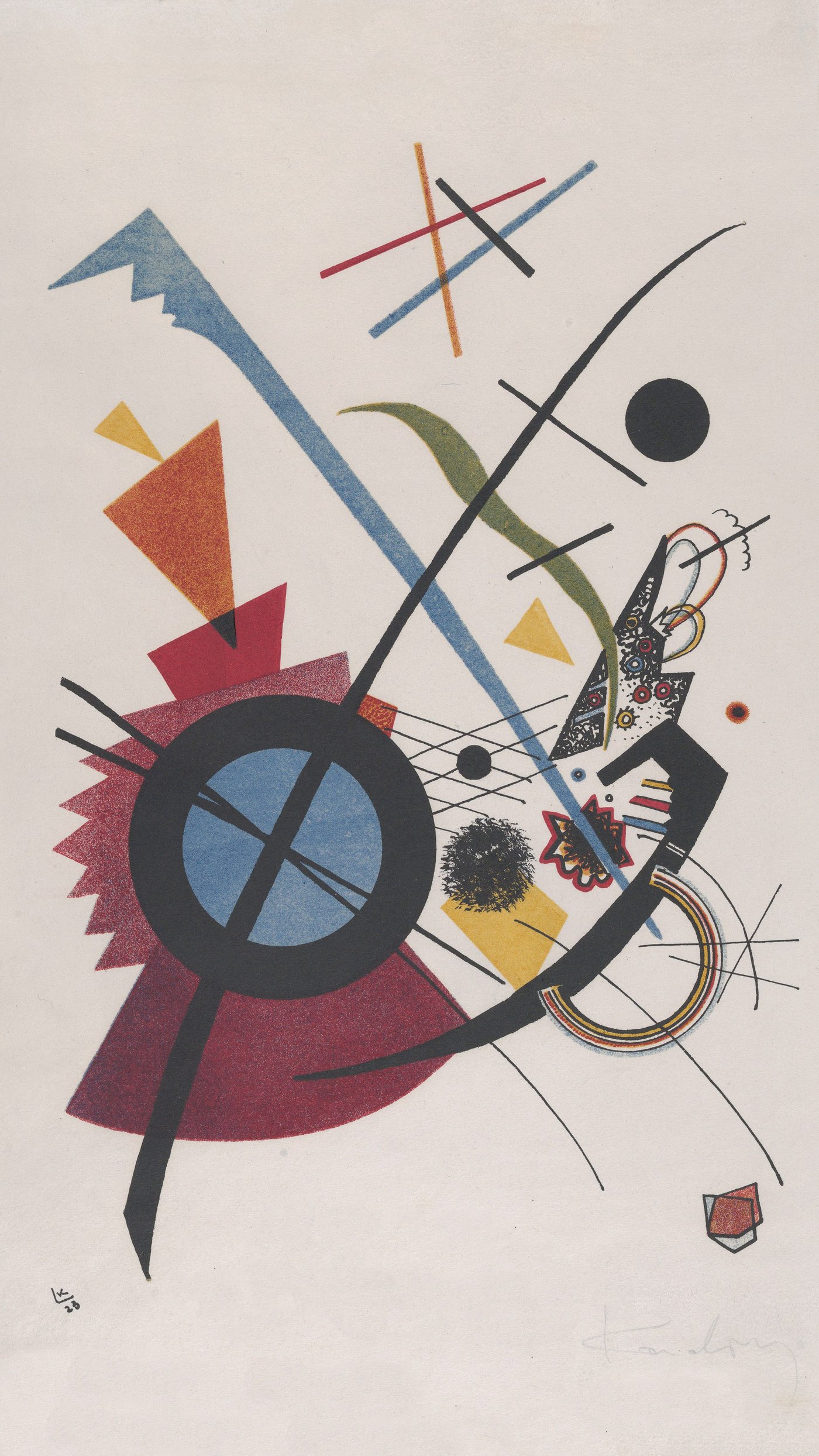 Wassily Kandinsky   Violett   portrait   reframed by Unknown Artist