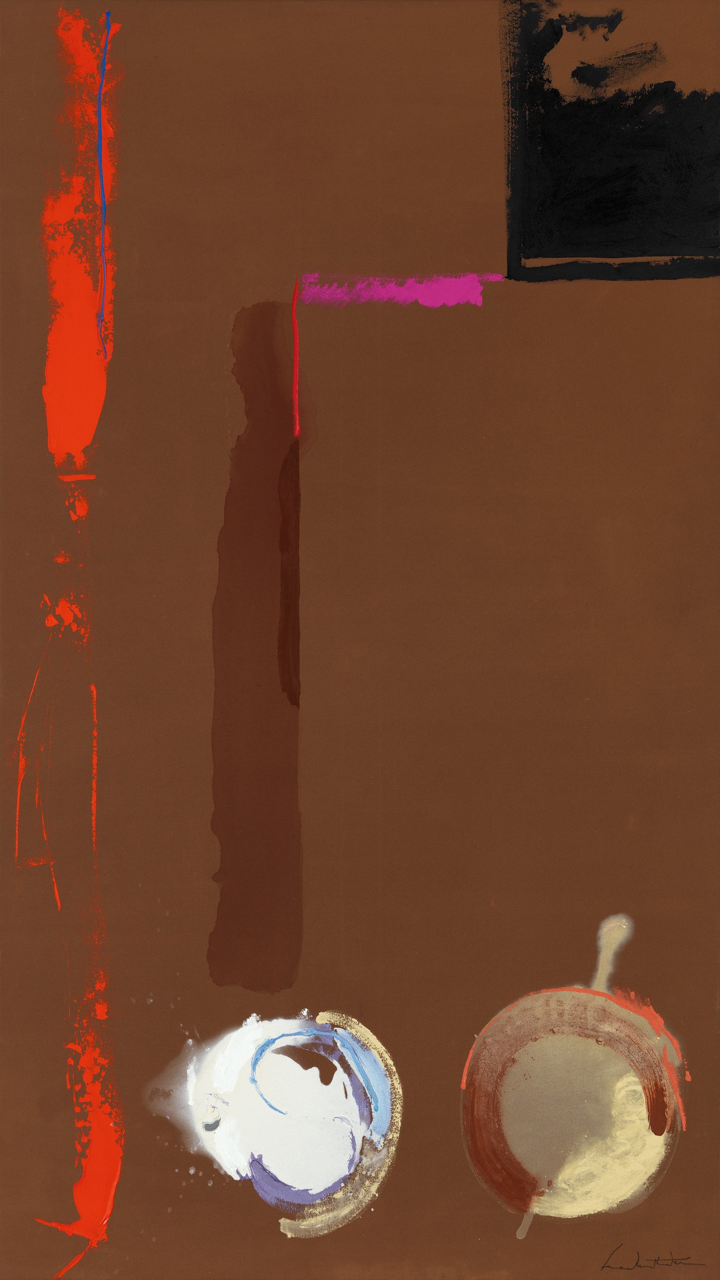Helen Frankenthaler   Syzygy   portrait   reframed by Unknown Artist