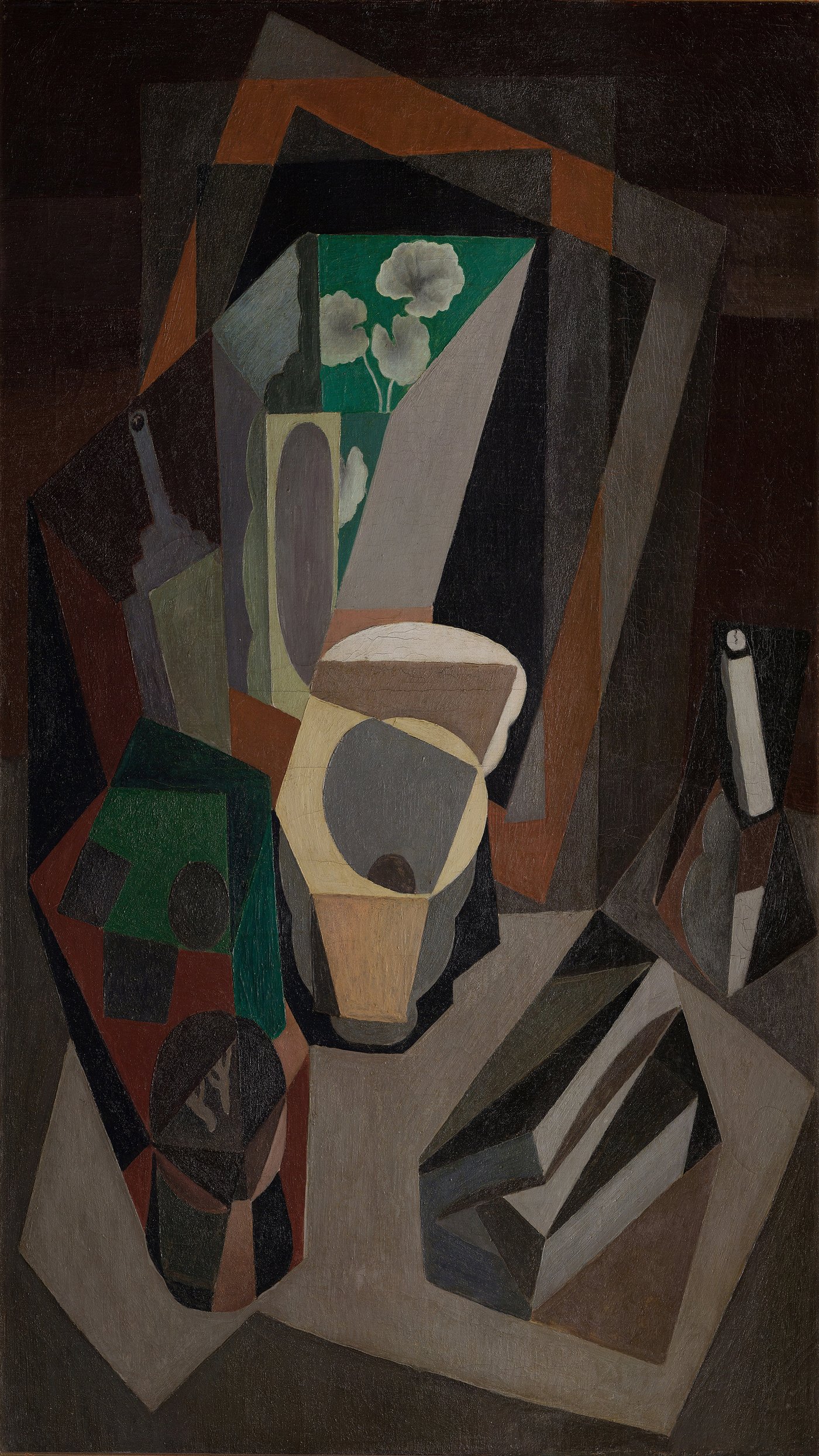Diego Rivera   Still Life with Utensils   reframed by Unknown Artist