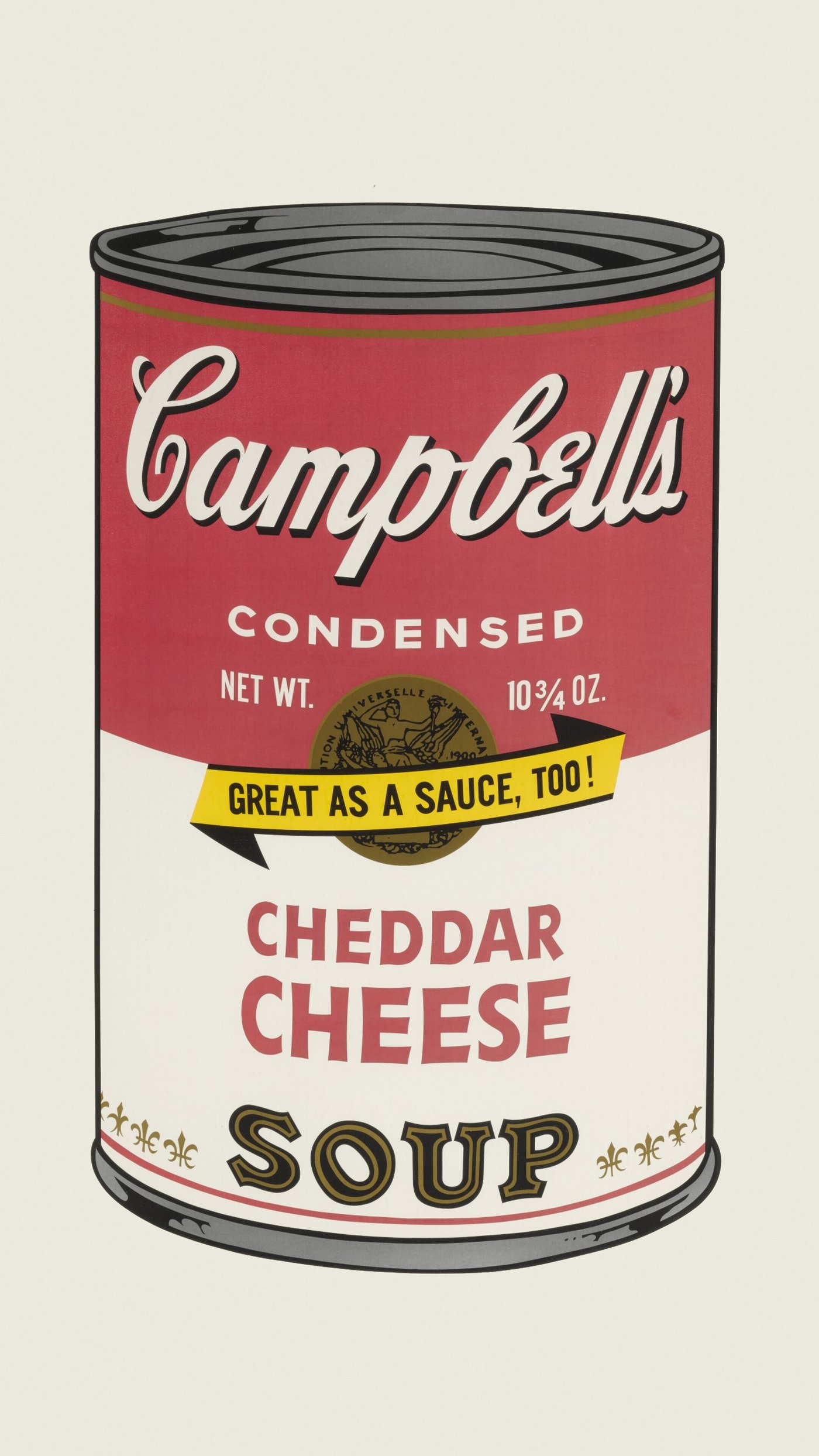 Andy Warhol   Campbell's Soup Cheddar Cheese   reframed by Unknown Artist