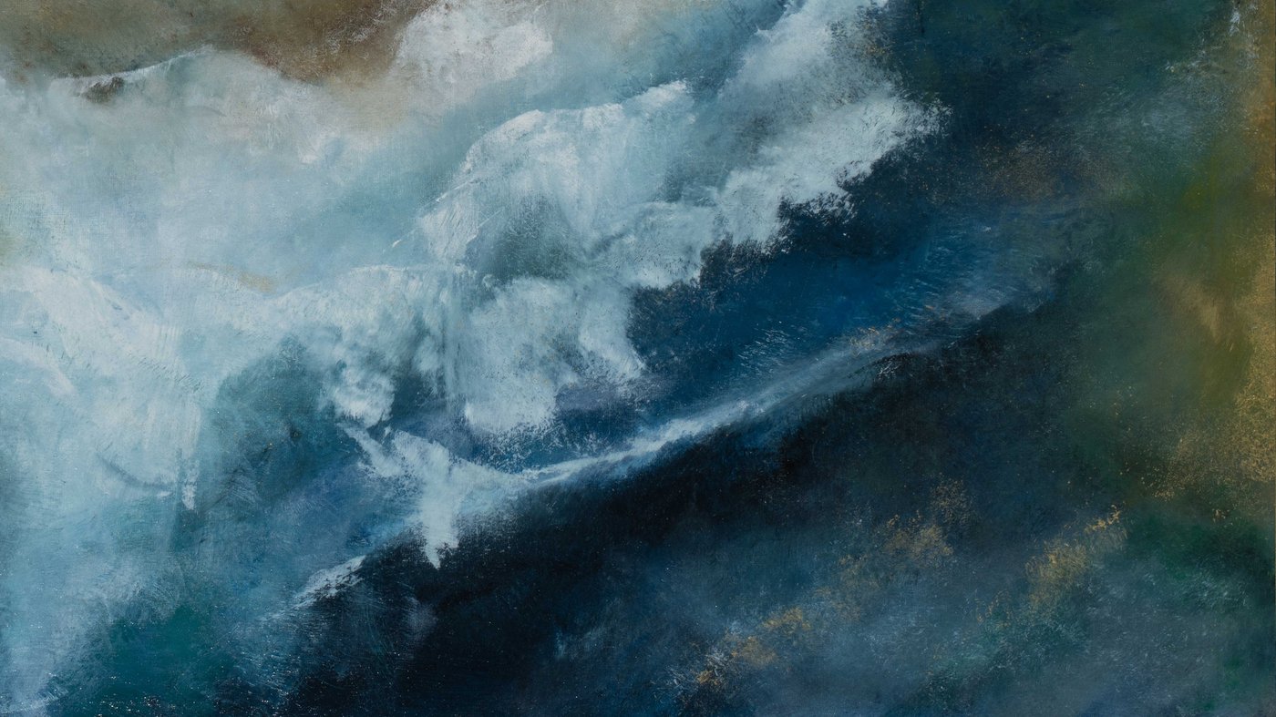 Catherine de Potter   Ecume 04   reframed by Unknown Artist