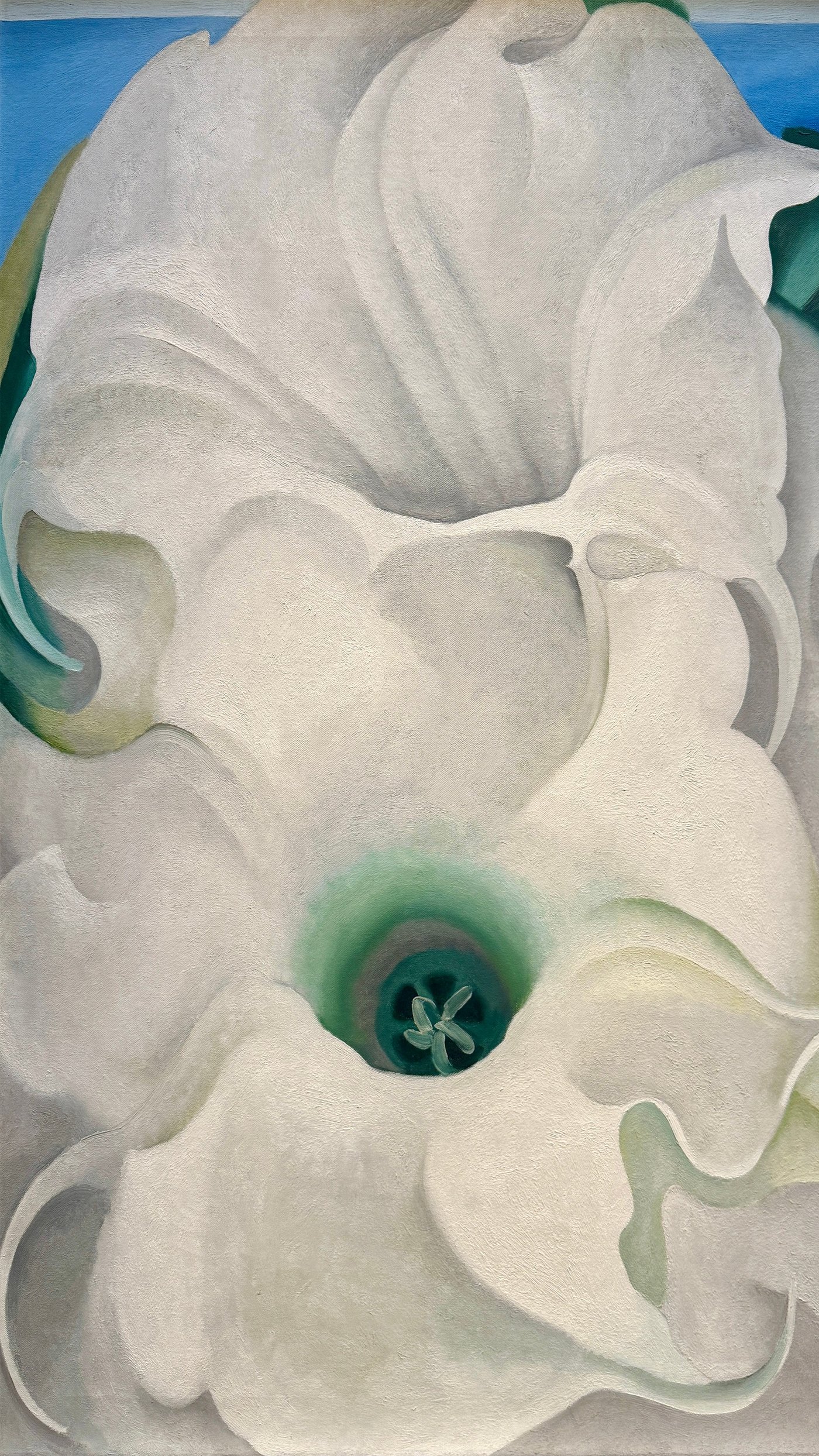 O Keeffe   Bella Donna   reframed by Unknown Artist