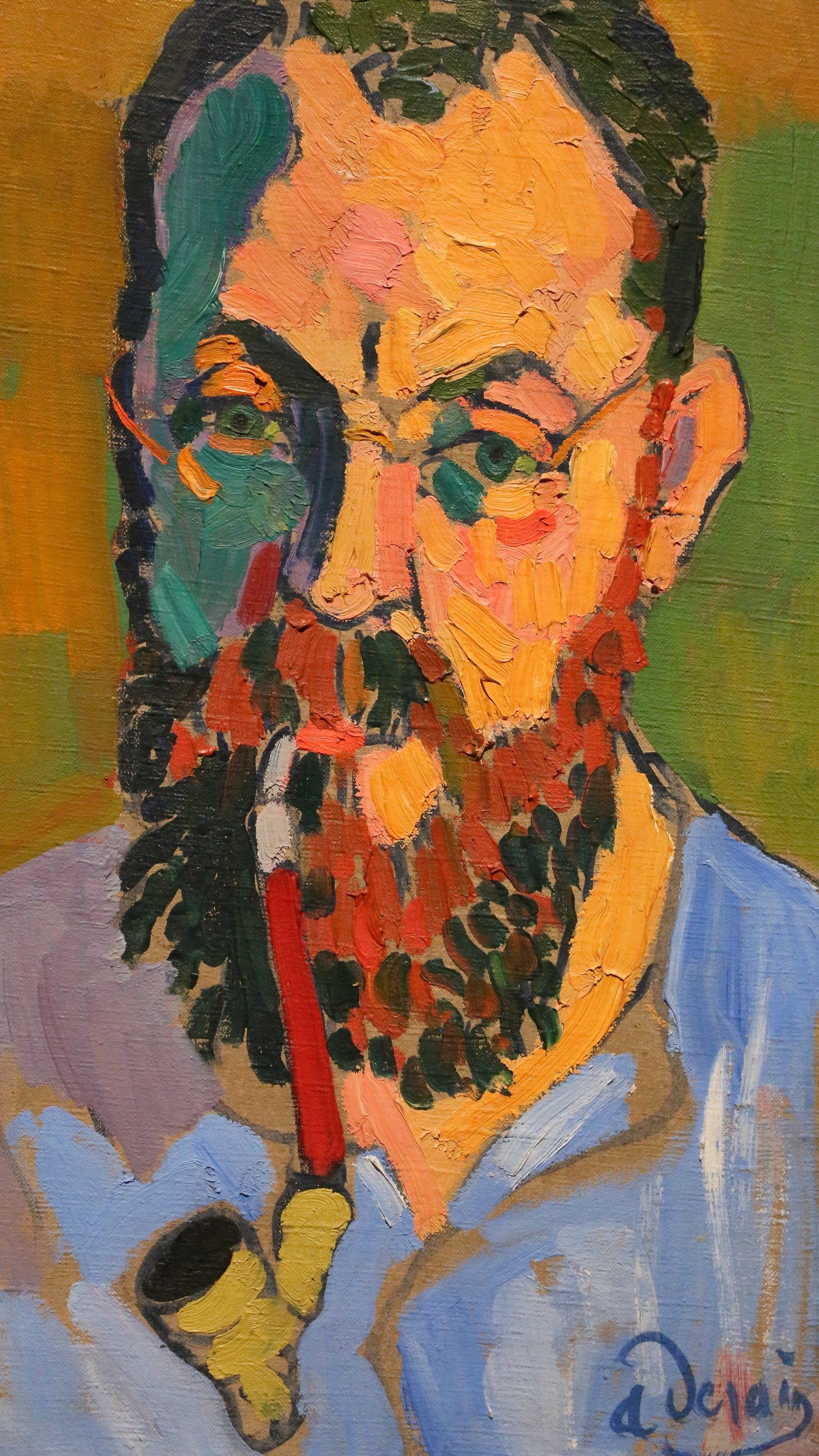 André Derain   Henri Matisse   reframed by Unknown Artist